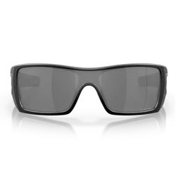 Oakley SI Batwolf Sunglasses Unisex Matte Black Frame Prizm Black Lens Blue Light Blocking