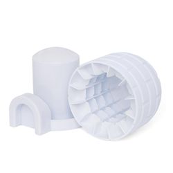 Kikkerland White Silicone Mini Ice Molds