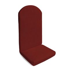 Jordan Manufacturing Red Olefin Adirondack Cushion 2.5 in. H X 19 in. W X 44.5 in. L