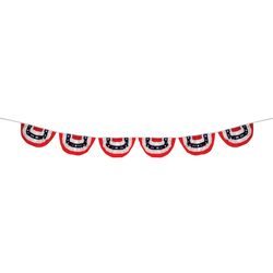 In The Breeze Pleated Flag 9 in. H X 9 in. W