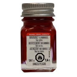 Testors Gloss Dark Red Enamel Paint 0.25 oz