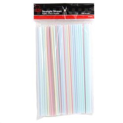 Chef Craft Assorted Plastic Straws