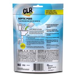CLR Brands Pods Septic System Treatment and Cleaner 5.29 oz