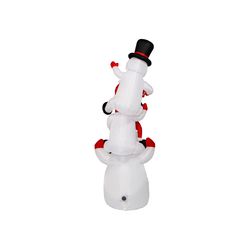 Seasonal Creations A Holiday Company Snowman Stack 10 ft. Inflatable