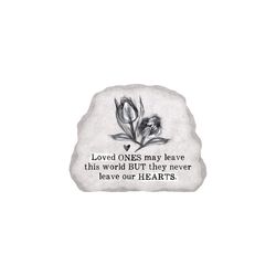 P Graham Dunn 6 in. H X 7 in. L Gray MDF Loved Ones Tabletop Sign