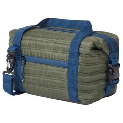 Oniva Midday Quilted Washable Olive 6 qt Lunch Bag Cooler
