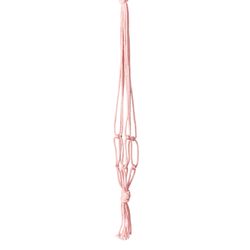 Primitive Planters Pink Cotton 18 in. H Plant Hanger 1 pk