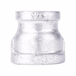 STZ Industries 1/2 in. FIP each X 1/8 in. D FIP Galvanized Malleable Iron Reducing Coupling