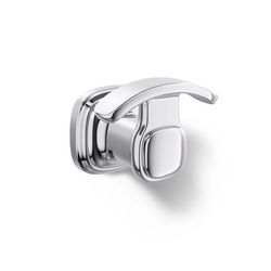Kohler Envelu 2.3 in. H X 3.15 in. W X 2.95 in. L Polished Chrome Silver Robe Hook