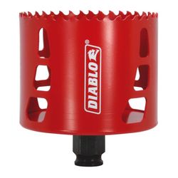Diablo Snap-Lock Plus 3-1/4 in. Bi-Metal 2-3/8 in. L Hole Saw Arbor Included