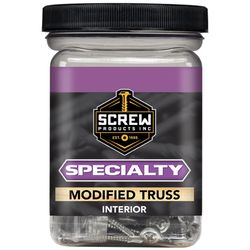 Screw Products No. 8 X 1-1/4 in. L Phillips Truss Head Sheet Metal Screws 1 lb 149 pk