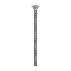 HILLMAN 3/8 in. X 6 in. L Zinc-Plated Steel Carriage Bolt 50 pk
