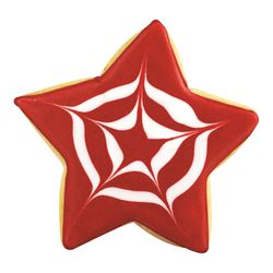 R&M International Corp 4.5 in. W Cookie Cutter Silver 1 pc