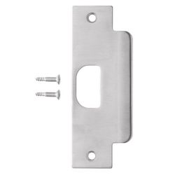 Brinks Commercial Satin Stainless Steel Latch Strike 1 pk