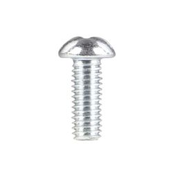 HILLMAN No. 10-32 Ga. X 1/2 in. L Combination Round Head Zinc-Plated Steel Machine Screws 100 pk