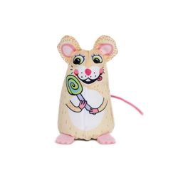 Fuzzu Sweet Baby Mice For Cat Multicolored Lolli Mouse Catnip Toy One Size 1 pk