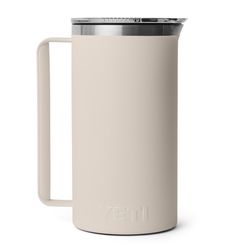 YETI Rambler 64 oz Cape Taupe Pitcher Stainless Steel