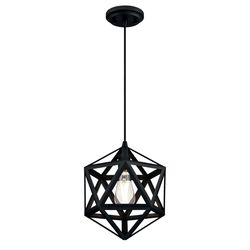 Westinghouse Geometric Matte Black 1 lights Pendant Light