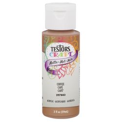 Testors Matte Coffee Craft Spray Paint 2 oz