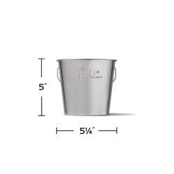 TIKI Citronella Bucket Candle Candle For Mosquitoes 17 oz