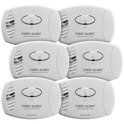 BRK Battery-Powered Electrochemical Carbon Monoxide Detector