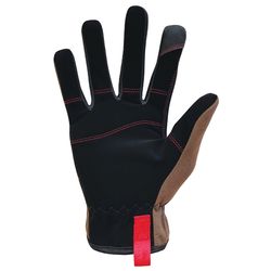 Ace Gloves Black/Brown XL 1 pk