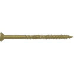 HILLMAN Power Pro No. 8 Ga. X 2-1/2 in. L Star Flat Head Coarse Multi-Material Screws