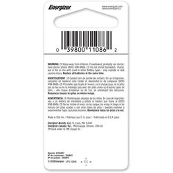 Energizer Silver Oxide 395 1.55 V 0.05 mAh Electronic/Watch Battery 1 pk