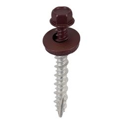 Acorn International No. 9 Sizes X 1-1/2 in. L Self-Tapping Hex Head Sheet Metal Screws 250 pk