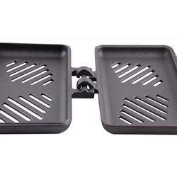 Coghlan's Black Double Broiler 27.20 in. H X 8.50 in. W X 26 in. L 1 pk