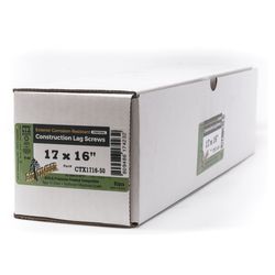 Big Timber No. 17 Ga. X 16 in. L Star Round Head Coarse Construction Screws