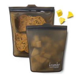 Krumbs Kitchen Black Food Storage Bag 2 pk