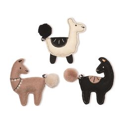Pet Shop by Fringe Studio For Cat Assorted Llama Cat Toy 3 pk