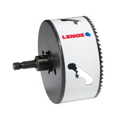 LENOX Speed Slot 4-1/8 in. Bi-Metal 1.5 in. L Hole Saw Arbor Included
