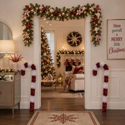 FC Young Red/White Jumbo Hanging Decor 44 in.