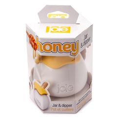 Joie Ceramic Honey Jar and Dipper Set