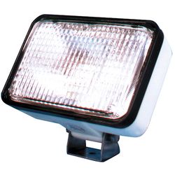Seachoice Halogen Flood Light Brass/ChromeZamak/Chrome