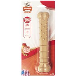 Nylabone Essentials For Dog Brown Nylon Bone Stuffin Peanut Butter Paste 1 pk