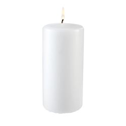 Candle-Lite White Unscented Scent Pillar Candle