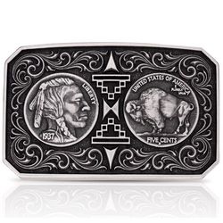 Montana Silversmiths Westward Way Belt Buckle