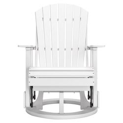 Signature Design by Ashley Hyland Wave White HDPE Frame Chair