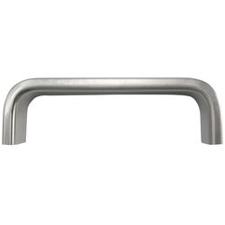 MNG Hardware Soho Bar Cabinet Pull 3-3/4 in. Satin Nickel Silver 1 pk