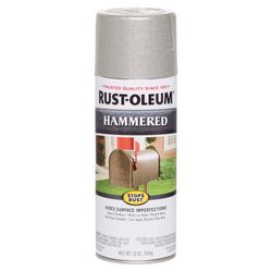Rust-Oleum Stops Rust Hammered White Spray Paint 12 oz
