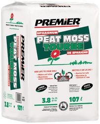 Premier Organic Sphagnum Peat Moss 3.8 ft³