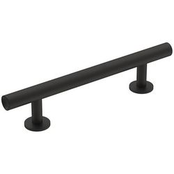 Amerock Contemporary Bar Cabinet Pull 3-3/4 in. Matte Black Black 1 pk