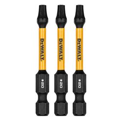 DeWalt FlexTorq Torx T20 X 2.25 in. L Drill and Driver Bit Set Steel 3 pc