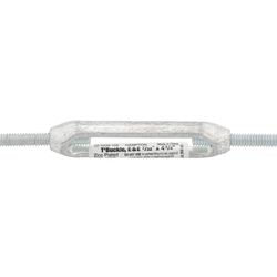 Hampton Zinc-Plated Aluminum/Steel 0.185 in. D Turnbuckle 120 lb 4-3/4 in. L