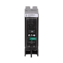 Eaton 20 amps Combination AFCI Single Pole Circuit Breaker