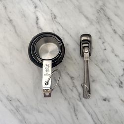Fox Run Stainless Steel Measuring Spoon and Cup Set