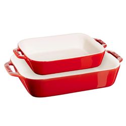 Zwilling J.A Henckels Staub Ceramic Bake Set Cherry